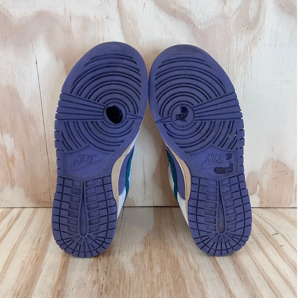 Nike -Dunk Low Break Bicoastal -Sneakers -White/Purple -Women's -6.5- HF5030-030